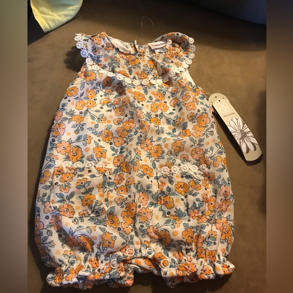 Daisy Fuentes Flower Onesie